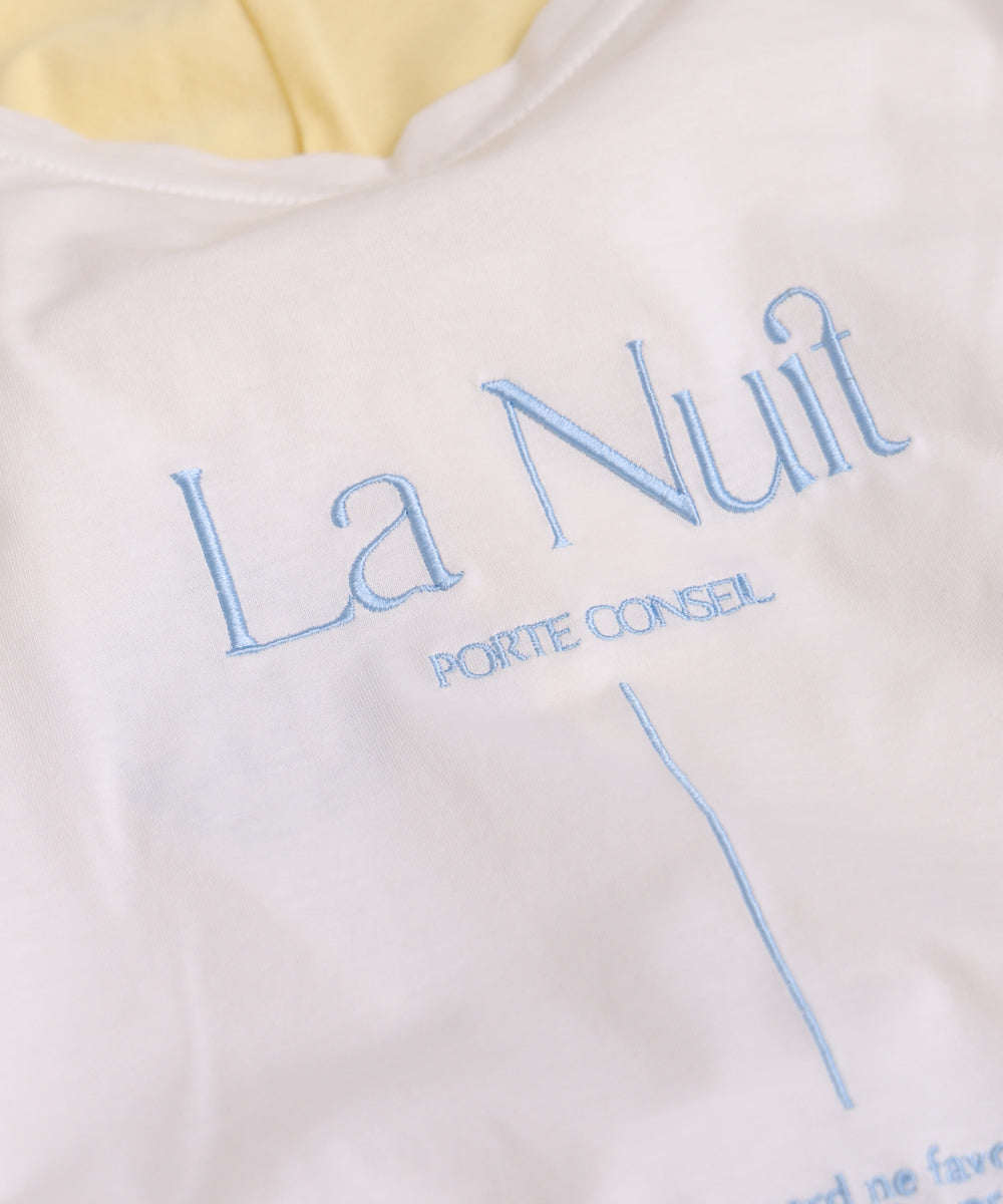 バックロゴ刺繍Ｔシャツ