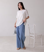 バックロゴ刺繍Ｔシャツ