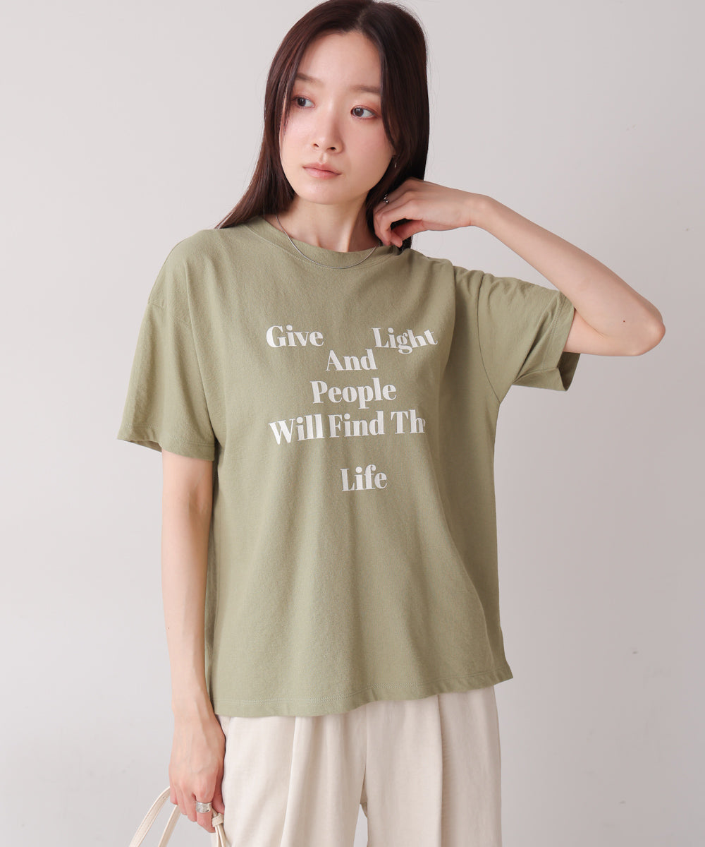 ドライタッチロゴＴシャツ