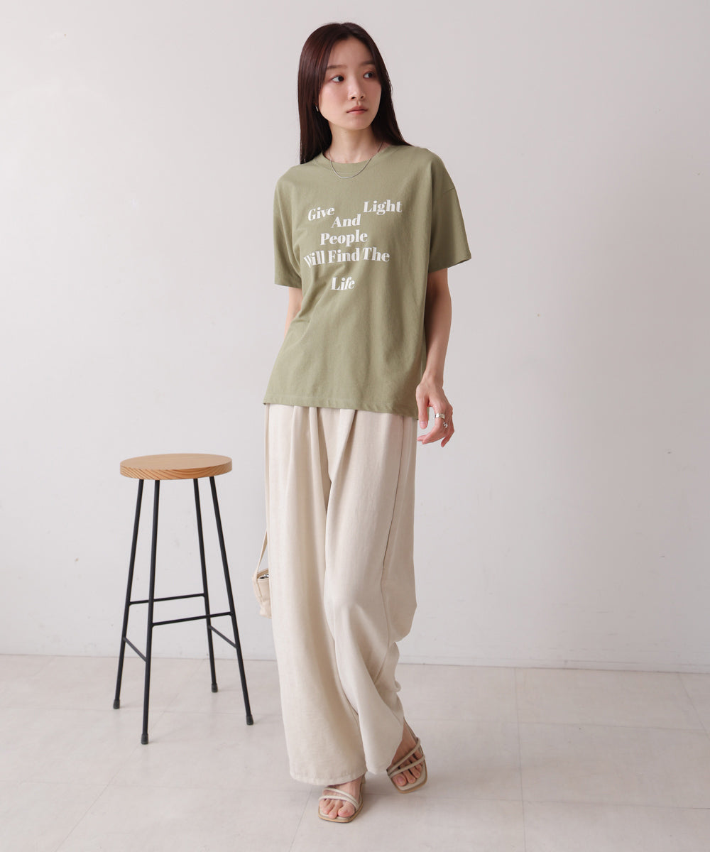 ドライタッチロゴＴシャツ