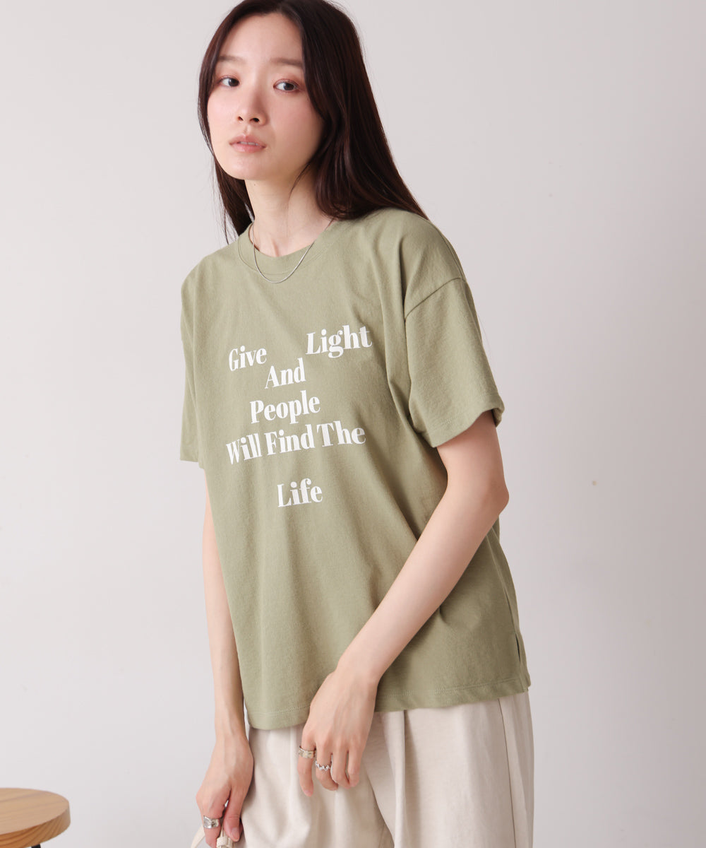 ドライタッチロゴＴシャツ