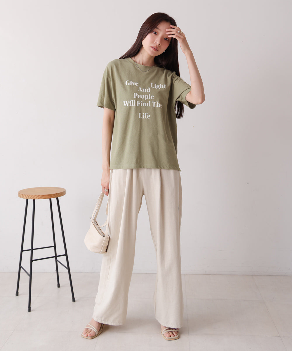 ドライタッチロゴＴシャツ