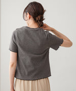 ビスチェライク配色メロウカットソー