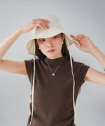 サテンリボン付きハット