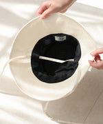 サテンリボン付きハット