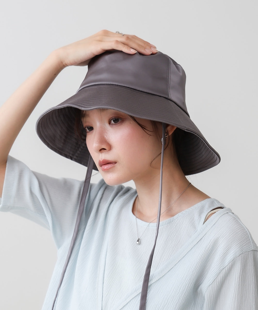 サテンリボン付きハット