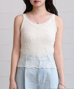 ストレッチレースキャミ