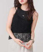 ストレッチレースキャミ