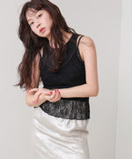 ストレッチレースキャミ