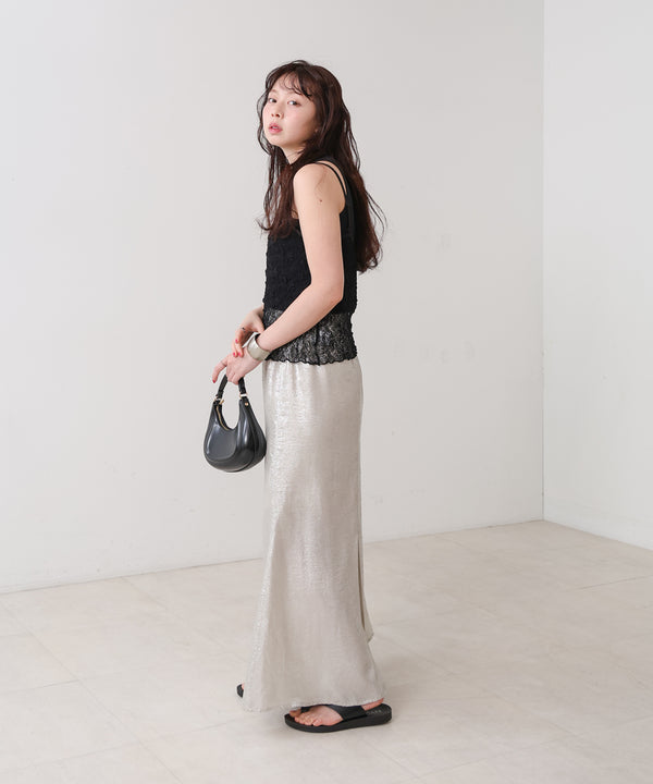 ストレッチレースキャミ