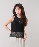 ストレッチレースキャミ