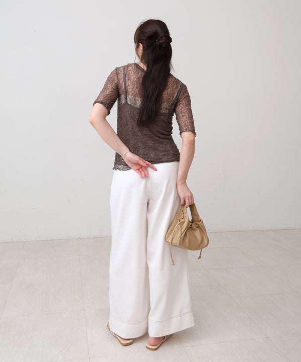 ストレッチレースキャミ