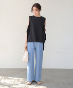 ノースリーブサイドリボンラッシュガード