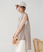 ノースリーブサイドリボンラッシュガード