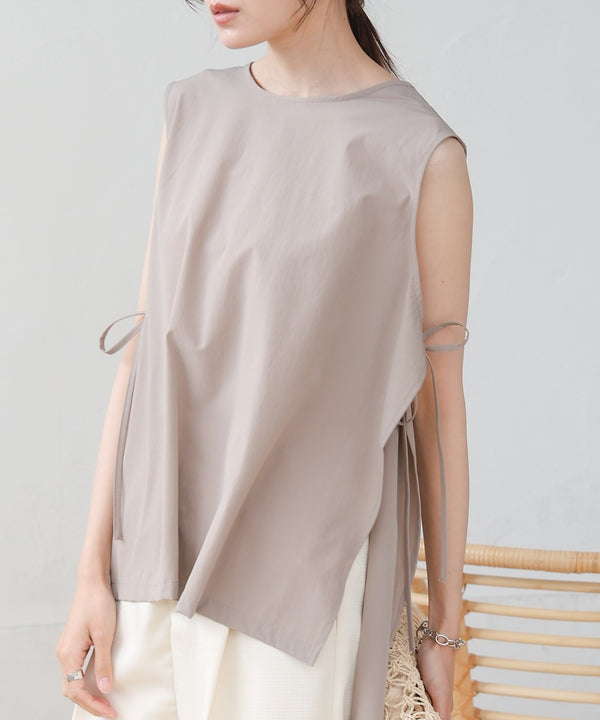 ノースリーブサイドリボンラッシュガード