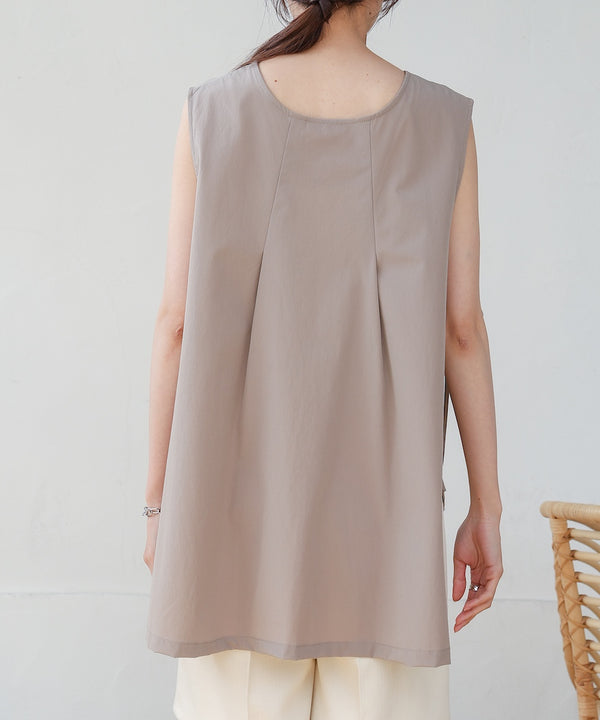 ノースリーブサイドリボンラッシュガード