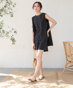 ノースリーブサイドリボンラッシュガード