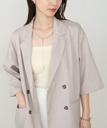 ハーフスリーブダブルテーラージャケット