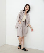 タックデザインハーフパンツ