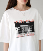 フォトプリントカラーロゴＴシャツ