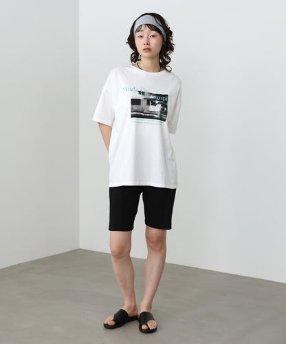 フォトプリントカラーロゴＴシャツ
