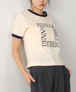 配色リンガーロゴＴシャツ