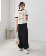 配色リンガーロゴＴシャツ