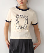 配色リンガーロゴＴシャツ