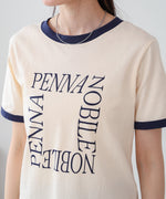 配色リンガーロゴＴシャツ