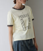 配色リンガーロゴＴシャツ