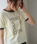 配色リンガーロゴＴシャツ