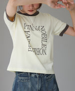 配色リンガーロゴＴシャツ