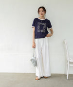 配色リンガーロゴＴシャツ