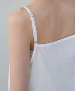 コットンフリルキャミトップス