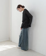 コットンフリルキャミトップス