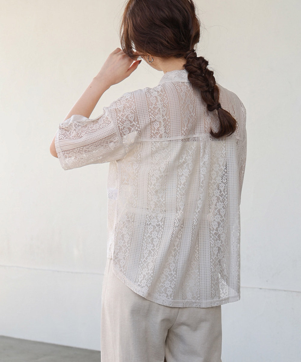 レースブラウス