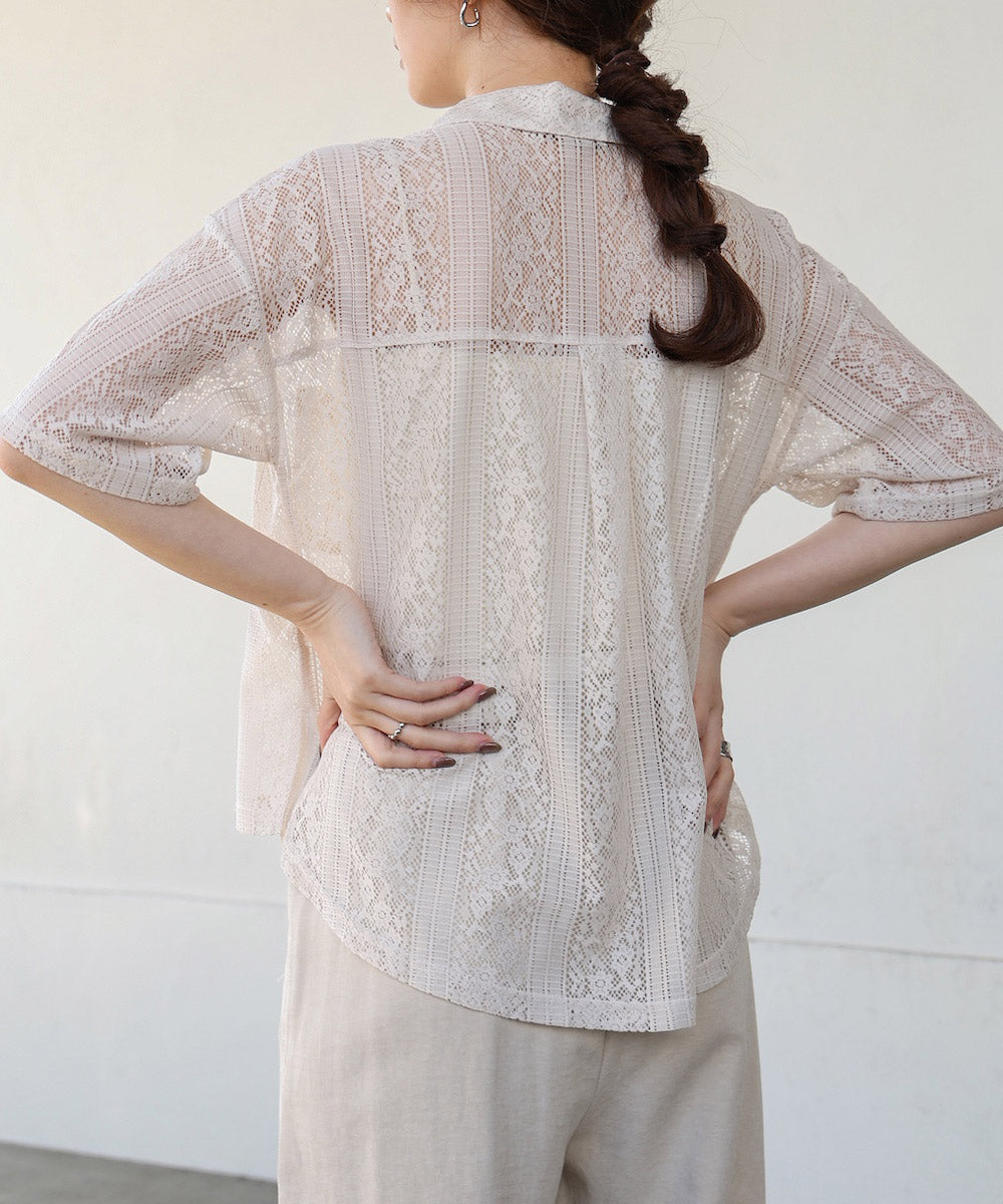 レースブラウス