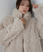 ミックスシープスタンドブルゾン