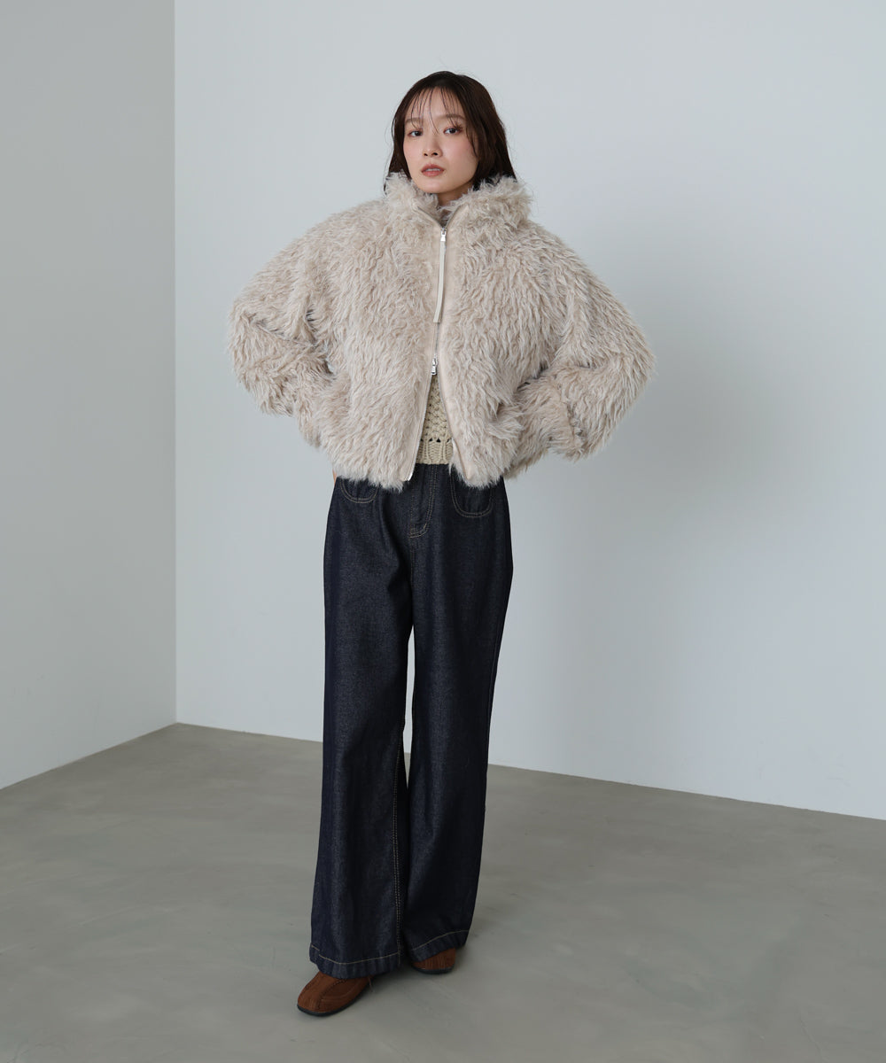 スタンドライト　シープスキン ミックスシープスタンドブルゾン – Bab