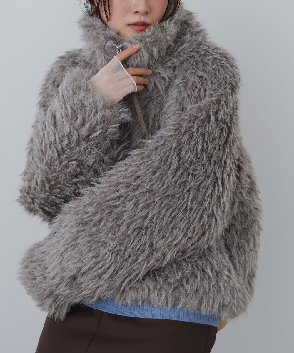 スタンドライト　シープスキン ミックスシープスタンドブルゾン – Bab