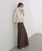 ミックスファーＷジップベスト