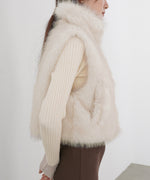 ミックスファーＷジップベスト