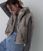 ミックスファーＷジップベスト