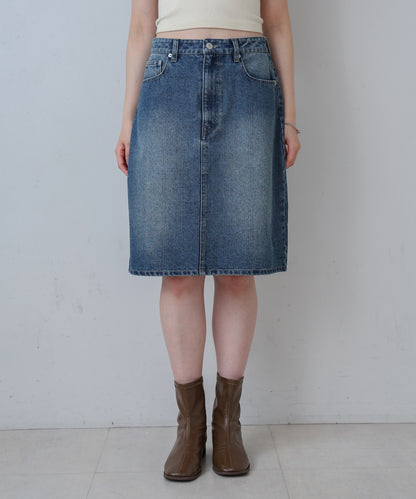 １２ＯＺデニムミディスカート