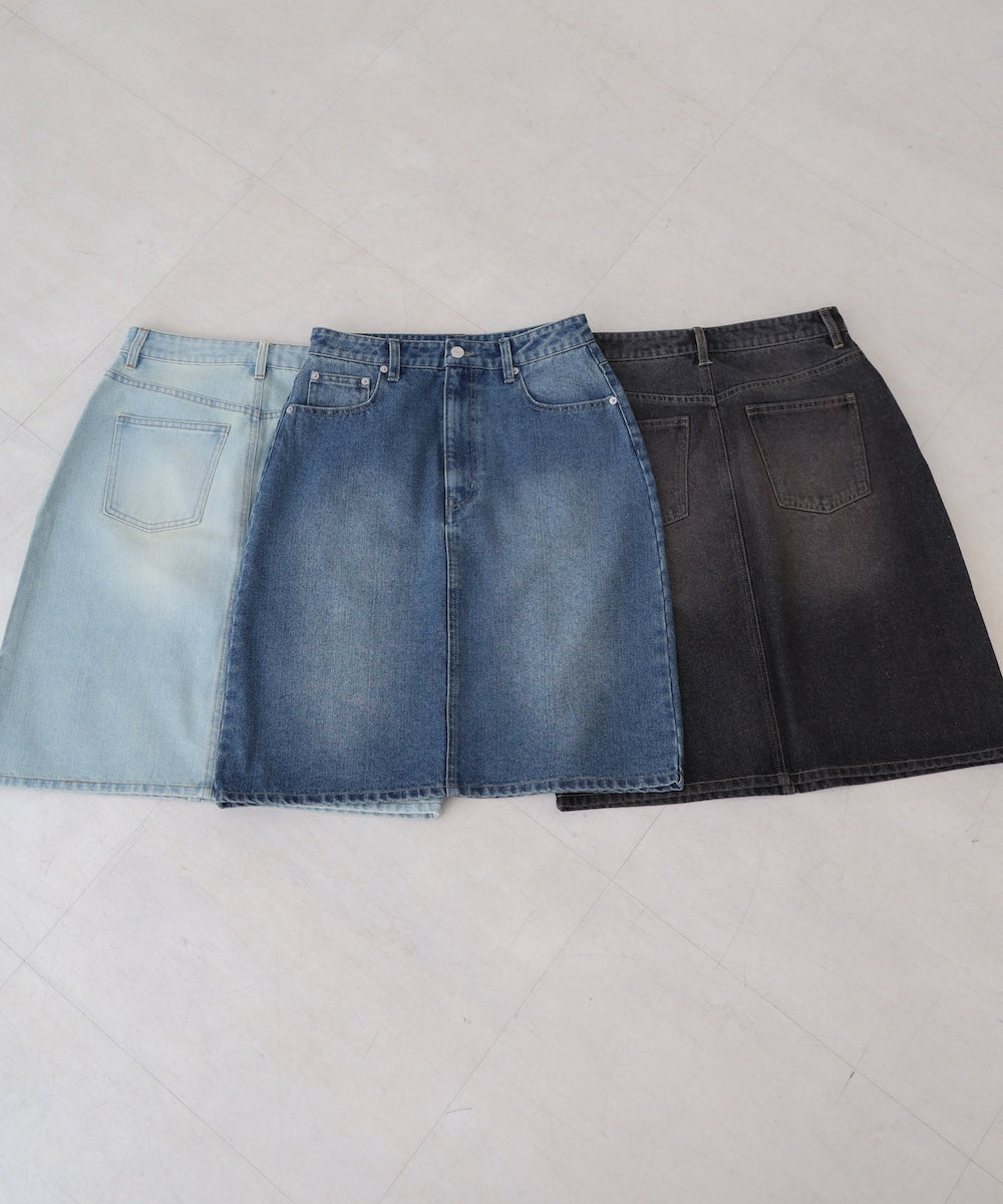 １２ＯＺデニムミディスカート