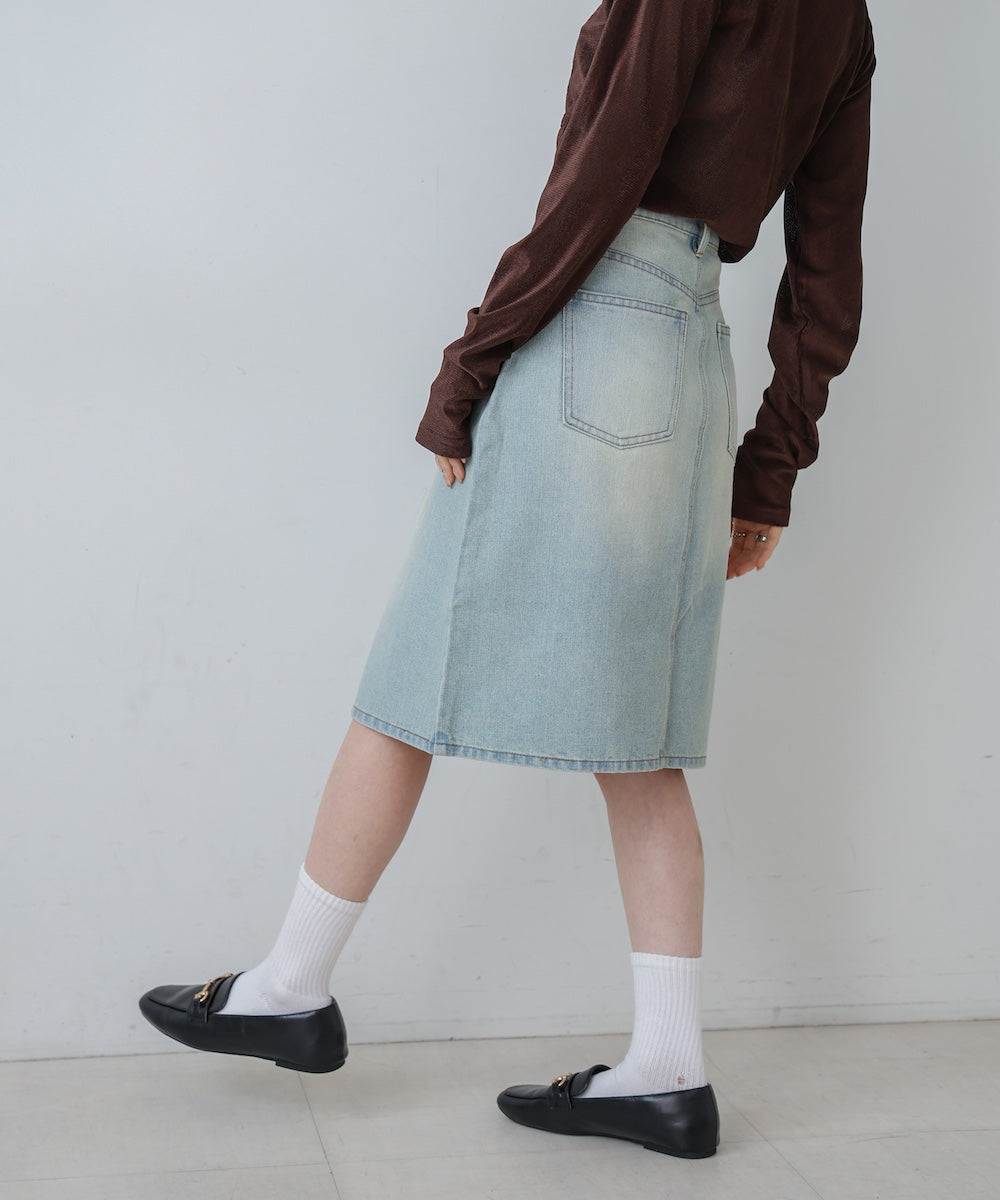 １２ＯＺデニムミディスカート