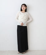 シアーベロアドレーププルオーバー