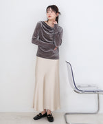 シアーベロアドレーププルオーバー