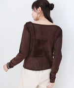 シアーベロアドレーププルオーバー