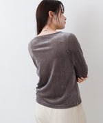 シアーベロアビスチェドッキングプルオーバー